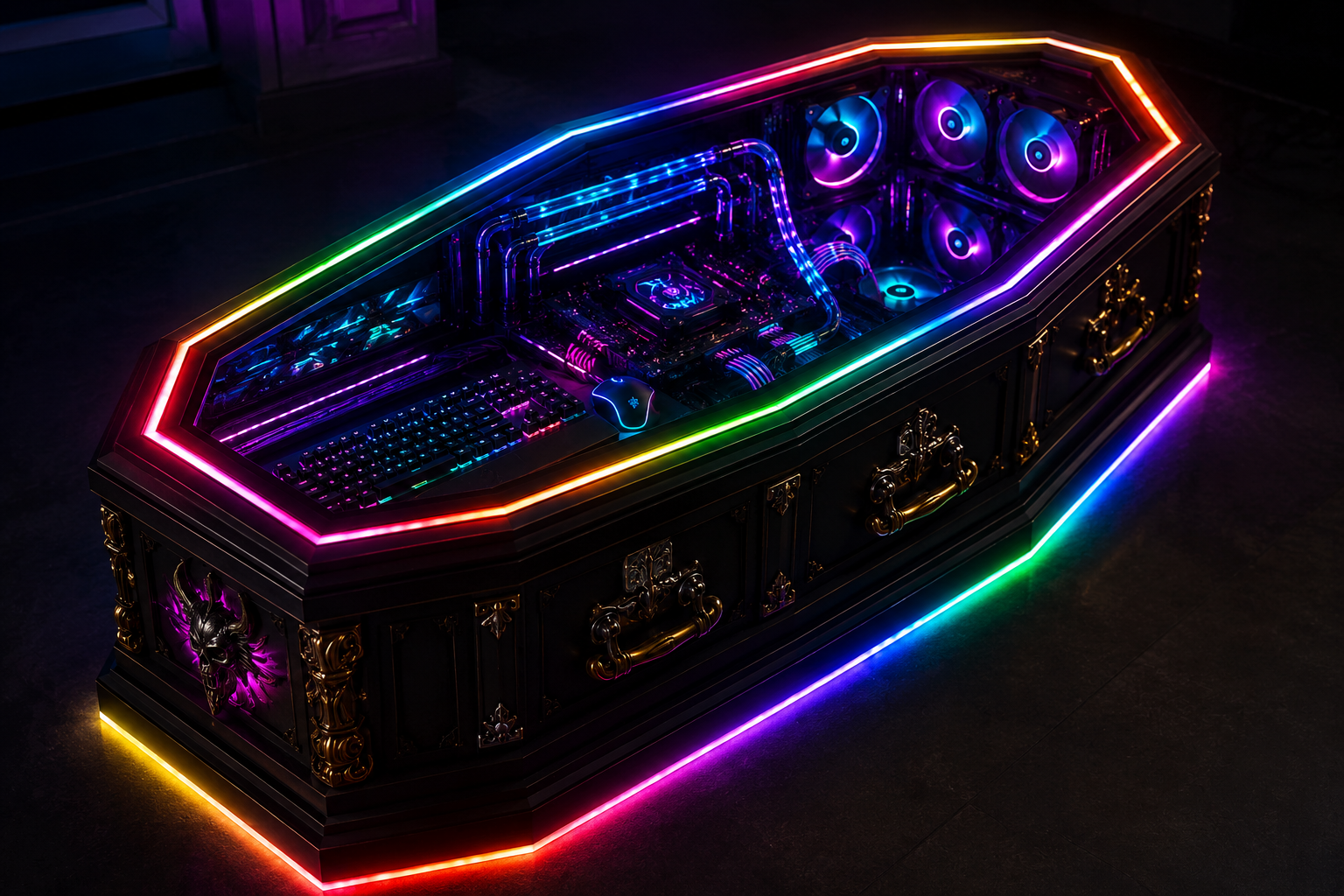 Hòm Gaming RGB